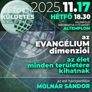 REform küldetés akadémia – 2025. november