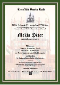 Kelenföldi Barokk Esték 2026. február