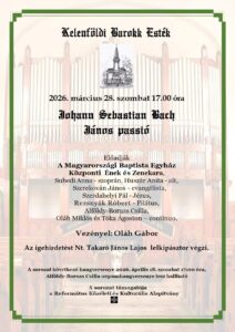 Kelenföldi Barokk Esték 2026. március
