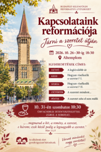 Kapcsolataink reformációja